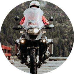 Sunset in the mountains